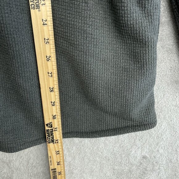 NEW Freedom Foundry Men's XL Textured Fleece Shirt Jacket In Gray - Picture 3 of 11